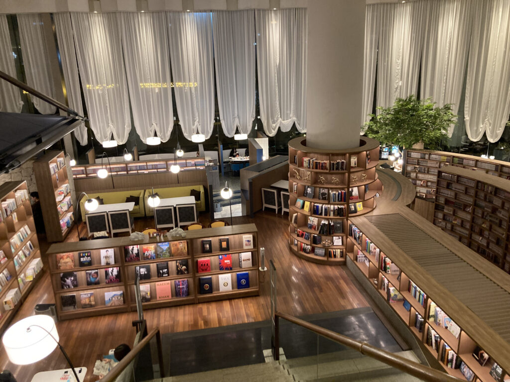 平日のThe Library Roungeの様子